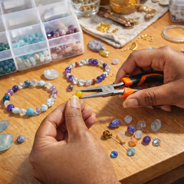 Créations et réparations de bijoux en pierres naturelles